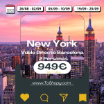 Escápate a la Icónica Nueva York: ¡El Viaje de tus Sueños te Espera!